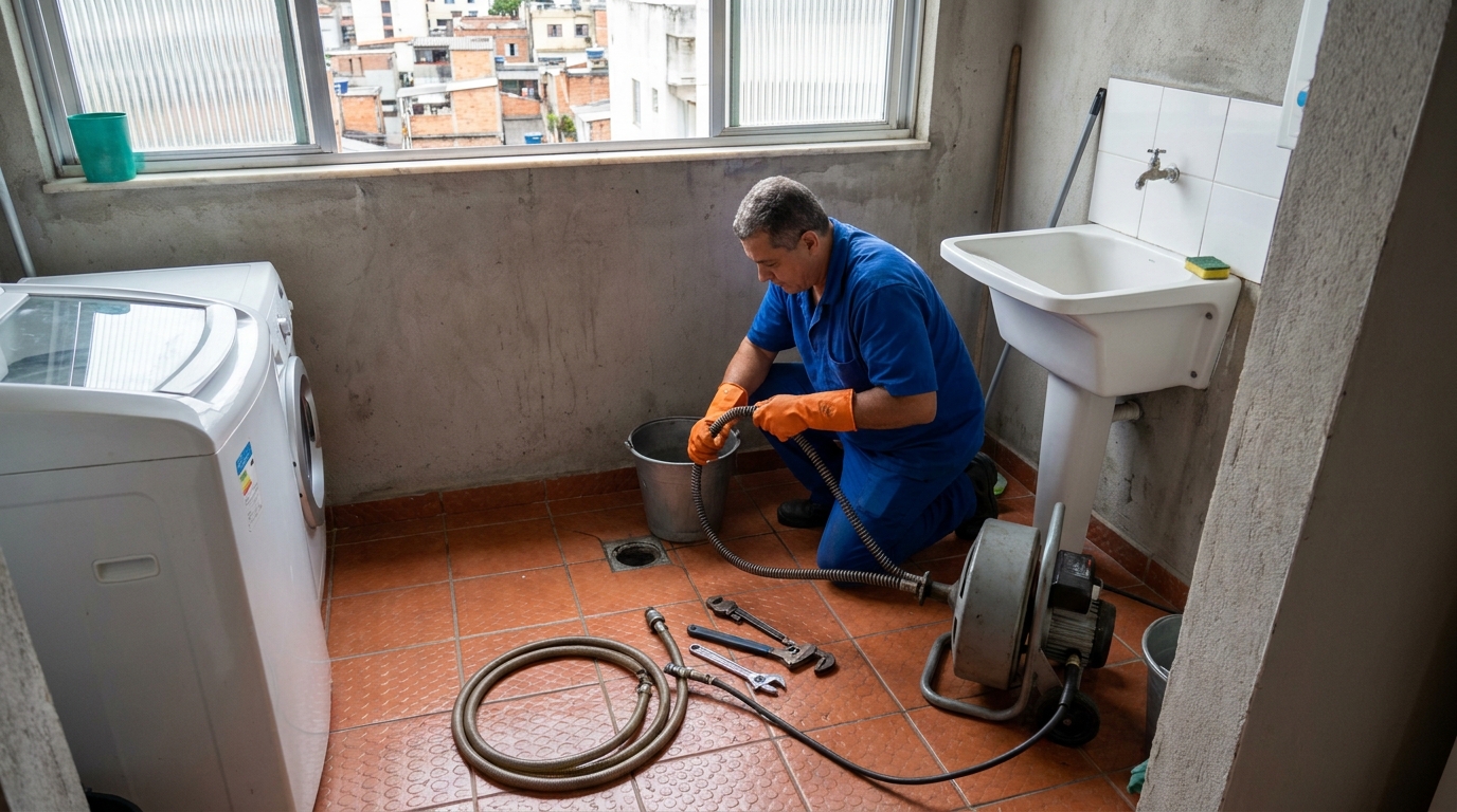 Limpeza Profunda de Ralos em Blumenau‑SC